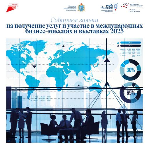 Бизнесу помогут выйти на международные рынки