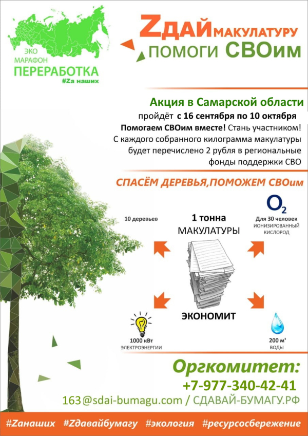 Всероссийский Эко-марафон ПЕРЕРАБОТКА