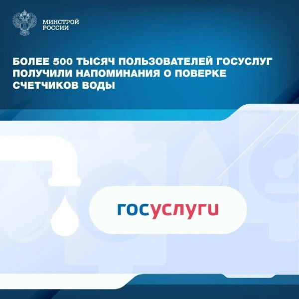 Срок поверки счетчиков воды